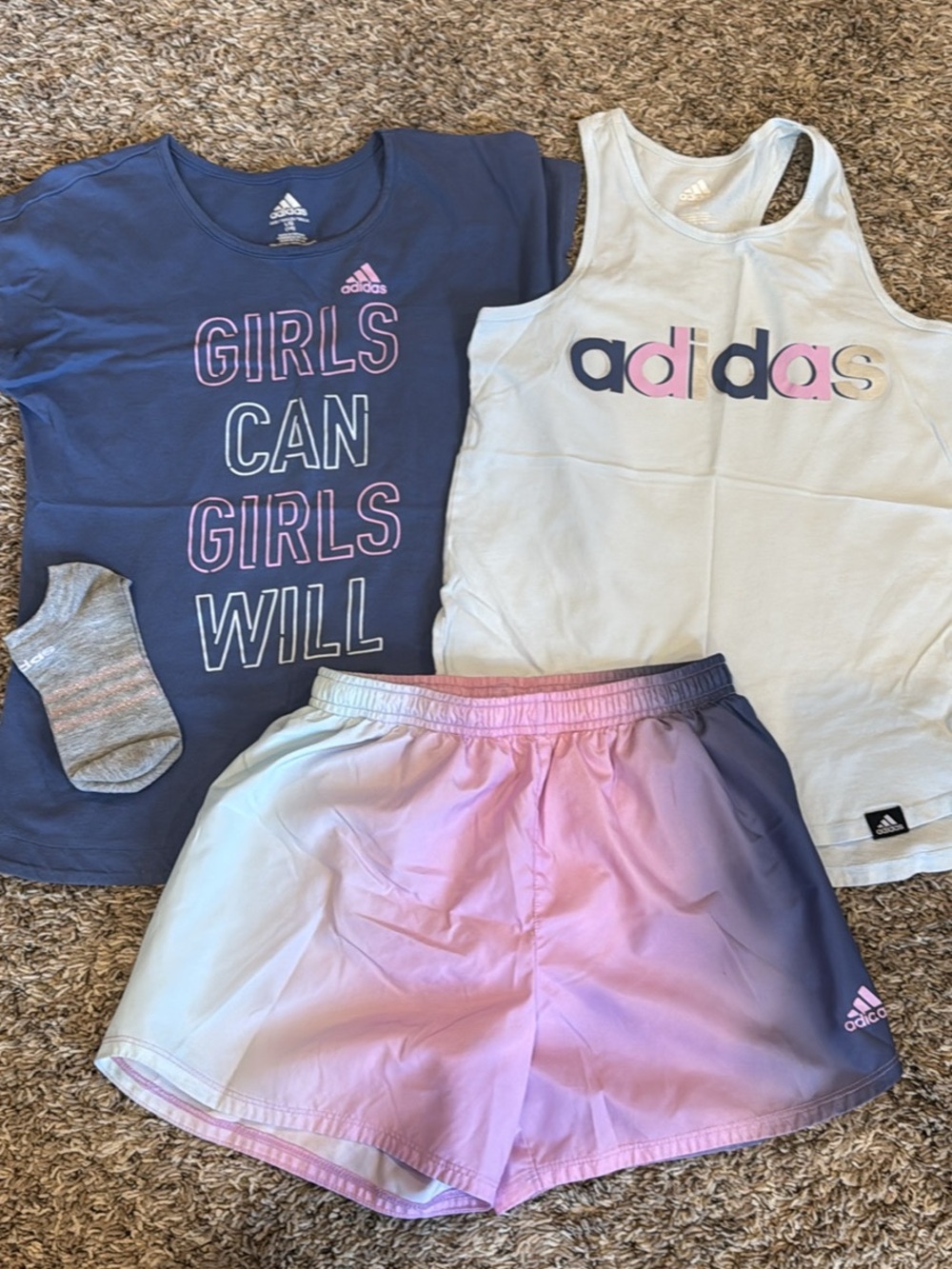 Adidas Pastel Ombre Activewear Set